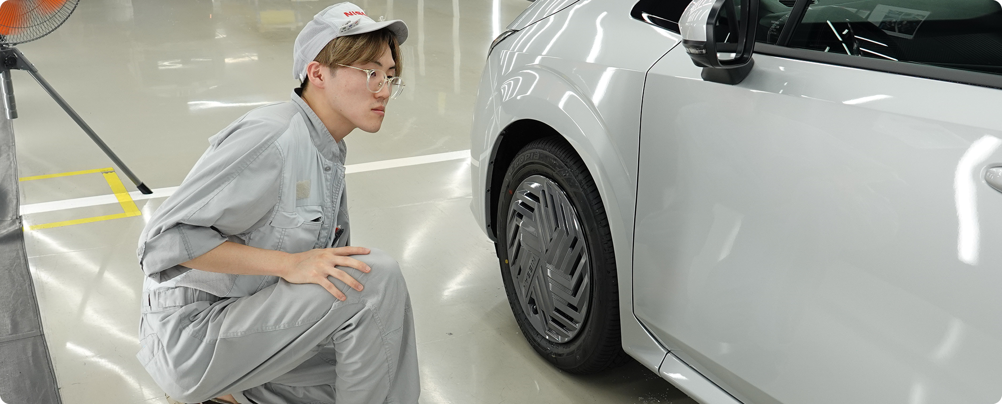 京浜支社 新車整備部 新車整備課 検査係 Souma Kikuta 菊田 颯真 2021年4月1日 入社